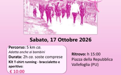 6ª Camminata Flaminia Rosa: camminare insieme per la salute e la solidarietà
